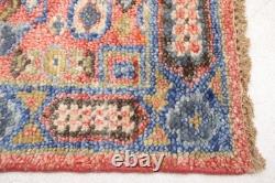 Vintage Hand-knotted Runner Rug 2'8 x 7'11 Traditional Oriental Wool Carpet