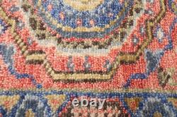Vintage Hand-knotted Runner Rug 2'8 x 7'11 Traditional Oriental Wool Carpet