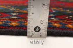 Vintage Hand-knotted Runner Rug 2'8 x 9'6 Traditional Oriental Wool Carpet
