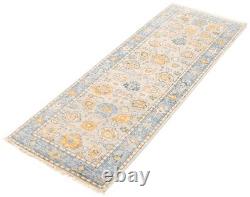 Vintage Hand-knotted Runner Rug 2'9 x 8'0 Traditional Oriental Wool Carpet Vintage Hand-knotted Runner Rug 2'9 x 8'0 Traditional Oriental Wool Carpet