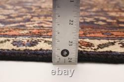 Vintage Hand-knotted Runner Rug 3'3 x 9'9 Traditional Oriental Wool Carpet