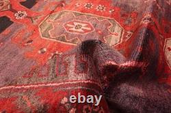 Vintage Hand-knotted Runner Rug 3'4 x 9'3 Traditional Oriental Wool Carpet