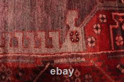 Vintage Hand-knotted Runner Rug 3'4 x 9'3 Traditional Oriental Wool Carpet