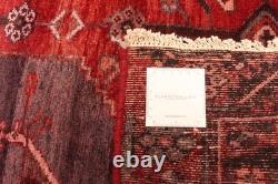 Vintage Hand-knotted Runner Rug 3'4 x 9'3 Traditional Oriental Wool Carpet
