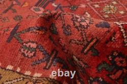 Vintage Hand-knotted Runner Rug 3'5 x 8'7 Traditional Oriental Wool Carpet