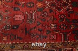 Vintage Hand-knotted Runner Rug 3'5 x 8'7 Traditional Oriental Wool Carpet