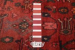 Vintage Hand-knotted Runner Rug 3'5 x 8'7 Traditional Oriental Wool Carpet