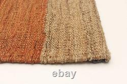 Vintage Kilim Rug 4'10 x 6'4 Traditional Wool Hand Woven Carpet