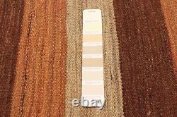 Vintage Kilim Rug 4'10 x 6'4 Traditional Wool Hand Woven Carpet