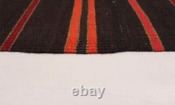 Vintage Kilim Rug 4'3 x 8'2 Traditional Wool Hand Woven Carpet