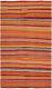 Vintage Kilim Rug 5'3 X 9'2 Traditional Wool Hand Woven Carpet