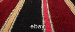 Vintage Kilim Rug 5'4 x 7'7 Traditional Wool Hand Woven Carpet