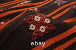 Vintage Kilim Rug 5'9 x 10'8 Traditional Wool Hand Woven Carpet