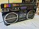 Vintage Lasonic I931 Boom Box Am/fm Radio One Of A Kind Collectible Tested