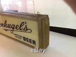 Vintage Leinenkugels Bar Light Johnson Beer Super Rare Item One Of A Kind