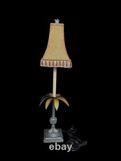 Vintage, One Of A Kind, Pineapple Table Lamp with Groovy Shade. 1770's