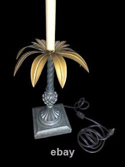 Vintage, One Of A Kind, Pineapple Table Lamp with Groovy Shade. 1770's