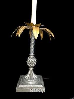 Vintage, One Of A Kind, Pineapple Table Lamp with Groovy Shade. 1770's