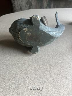 Vintage One Of A kind Whale Sprinkler / Sculpture