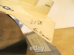 Vintage One-of-a-Kind 1969 XB-70 Valkyrie Pilot & Crew Signed Presentation Model