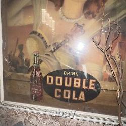 Vintage One of a kind AD poster Gay New Orleans Mardi Gras Home Office ART frame
