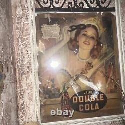Vintage One of a kind AD poster Gay New Orleans Mardi Gras Home Office ART frame