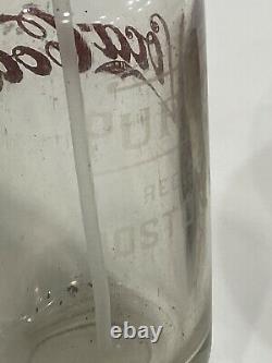 Vintage Pre 1930s COCA COLA Seltzer Bottle On Pureoxia Boston Mass One Of A Kind