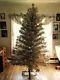 Vintage Starlite Revlis 7' Silver And Gold Christmas Tinsel Tree! One Of Kind