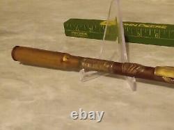 Vintage US Army Swagger Stick Collectible, Named, Coins, Pins, One of a Kind