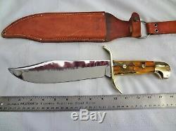 Vintage Western Bowie Knife W49 custom one of a kind