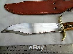 Vintage Western Bowie Knife W49 custom one of a kind