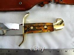 Vintage Western Bowie Knife W49 custom one of a kind