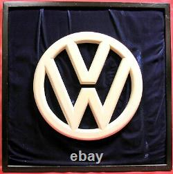 Volkswagen Emblem Sign, One of a Kind Made for V. W. O. A