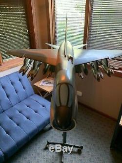 Vought-Built A-7D Corsair II Display Model 1/10th Scale RARE/One of a Kind