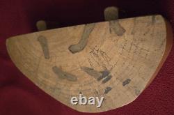 Vtg One Of Kind Handmade Carved Wood Trinket Box With Hidden Drawers 9 Rare