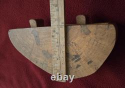 Vtg One Of Kind Handmade Carved Wood Trinket Box With Hidden Drawers 9 Rare