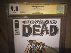 WALKING DEAD #109 SKETCHED by Larry Welz CHERRY as MICHONNE one of a kind