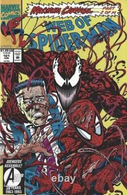 WEB OF SPIDER-MAN 101 (Pg 10) Original & One of a kind Marvel Color Guide