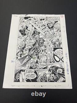 WEB OF SPIDER-MAN 102 (Pg 22)One of a kind Original Marvel Comic Ink/Color Guide