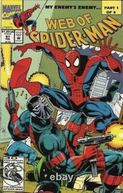 WEB OF SPIDER-MAN 97 (Pg 2) One of a Kind Original Marvel Comic Ink/Color Guide