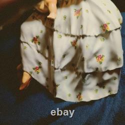 WOMAN CHILD MOLLICA 11 ITALY FIGURINE One Of A Kind Never A Lamp And Signed