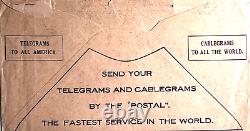 WOODROW WILSON ONE-OF-A-KIND ORIGINAL 1915 TELEGRAM WithCOA & ORIGINAL ENVELOPE