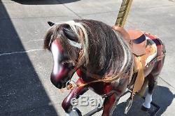 WOW! One of a kind carousel rocking horse