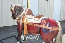 WOW! One of a kind carousel rocking horse