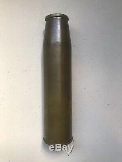 WW2 1938 1.1/ 75 CAL Anti-Aircraft Cannon Ammo Shell Coin Bank- One Of A Kind