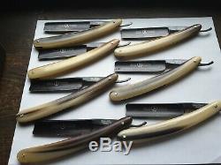 Wacker straight razor set, one of a kind