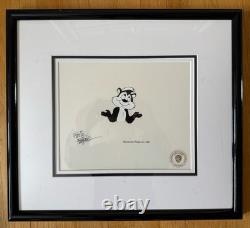 Warner Bros Friz Freleng Signed Cel Pepe Le Pew One Of A Kind