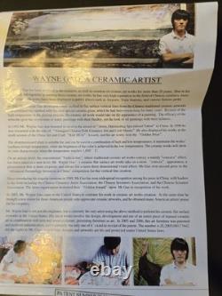 Wayne Gao is a ceramic artist One of a kind with Patent no. All That Jazz