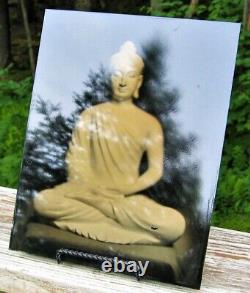 Wet Plate Photo of Buddha. Fine Art Collodion Photography. One of a kind. Signed