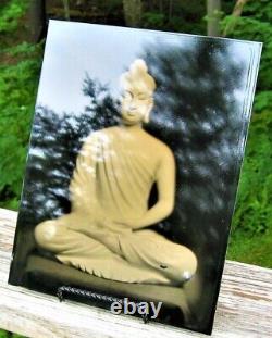 Wet Plate Photo of Buddha. Fine Art Collodion Photography. One of a kind. Signed